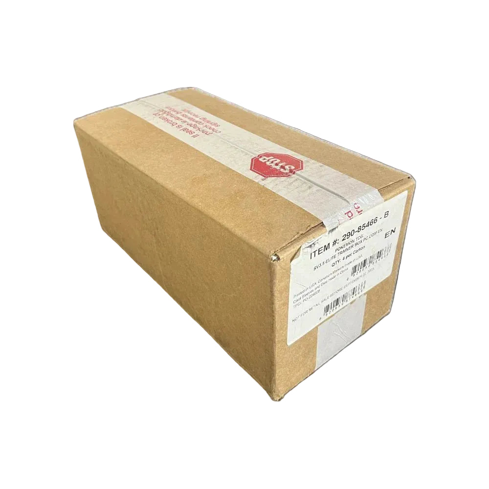 151 Pokemon Center ETB Sealed Case