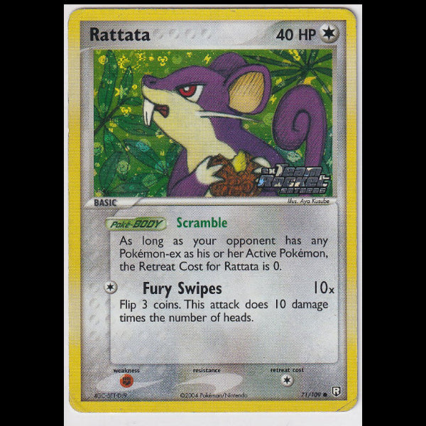 Rattata EX Team Rocket Returns