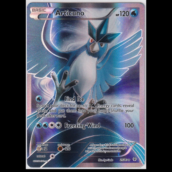 Articuno Full Art 2016