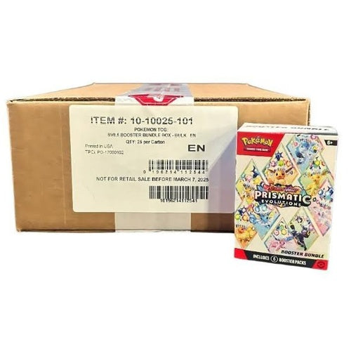 Prismatic Evolutions Booster Bundle Sealed Case